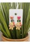 Heart Cookie Man Cookie Girl Clip Children's Earrings - Non-Perforated Pinch Earrings