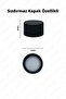 200ml Cold Brew Coffee Bottle Leak Proof Black Lid Glass Flat Bottle Suitable for Juice Etc Liquids - 3