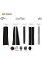 Meriç ®   Bmw X5 Door Covering Mahogany 10 Pieces 2000-2006 - 2