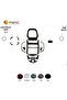 Meriç ®   Chevrolet Aveo Front Glove Box Trim Aluminum 14 Piece 2012-› - 3