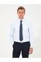 Woven Light Blue Regular Shirt with Pockets
