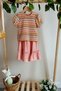 Mesh Girl's Blouse and Skirt Flounce Sleeveless Dress Double Set - 2