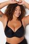 حمالة صدر بالكونيت سوداء من Underwire TBBSS23CW00014 - 4