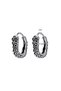 Octopus Tentacle Design Hoop Men's 316l Steel Earring - 3