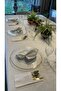 Royal Gold Silvery Ecru Spoon Holder 6' Piece - 4