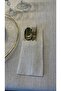 Royal Gold Silvery Ecru Spoon Holder 6' Piece - 8
