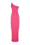Fuchsia Bodycon Woven Woven Long Evening Dress Tprss23Ae00133 - 8