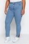 Mavi Paçası Yırtmaç ve Püskül Detaylı Esnek Skinny Denim Jeans TBBSS23CJ00020 - 3