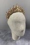 Honey Color Annaber Stone Henna and Bridal Crown – Special Design, Accessory, Quality Production, Eye-Catching Style - 4