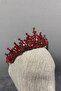 Red Annaber Stone Henna and Bridal Crown – Special Design, Accessory, Quality Production, Eye-Catching Style - 7