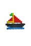 Tik tak educational blocks game set 6 colors 600 pieces in a square storage box! ! - 4