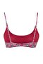 Geometric Patterned Bralette Bikini Top TBESS21BU0040 - 8
