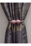 Magnetic Curtain Collector Accessory Dusty Rose