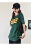 Women's Shimmer Printed Oversize T-shirt - 6
