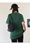 Women's Shimmer Printed Oversize T-shirt - 8