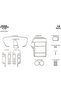 Meriç ®   Nissan Pathfinder Front Glove Box Trim Aluminum 12 Piece 1996-2001