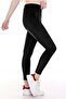 Women's Black Winter Velvet Lycra Leggings - 3