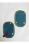 Iron-On Denim Jeans Woven Embroidered Elbow Knee Repair Arma Patch Patch Iron on Motif 6