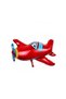 10 Years Old Cute Red Airplane Themed Balloon Set Airplane Foil Balloon Red Yellow Navy Blue Bln Silver Figure - 2