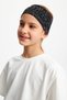 Girl's Cotton Combed Cotton, Anti-Slip, Anti-Sweat, Ultra Light, Flexible Patterned Hair Band Bandana - 4