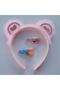 Sequin and Tulle Eared Crown and Glittering Star Sequin 2-Piece Snap Buckle - 3