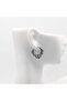Boutique Patterned Ring Snap Vintage Men's 316l Steel Earrings - 5