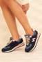 Hummerjack Navy Blue Green Women's Sports Shoes • A19gyhmj0001