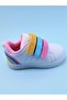 Girl's White Sports Shoes - 2