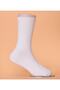 Men's White Sports Socks Astroturf Daily Wear Training Socks 4 Pairs - 4