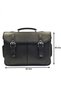 Men's Black Briefcase - 2
