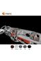 Meriç ®   Fiat Ducato Front Glove Box Trim Glossy Black 15 Pieces 2002-2006 - 2