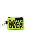 Kids Black Neon Yellow Game Over Patterned Coin Purse 21828