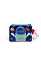 Kids Cobalt Blue Astronaut Patterned Coin Purse 21824 - 2