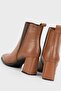 Women's Tan Genuine Leather Chelsea Boots & Booties, Size 35-41 - 5