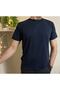 Men's Slim Fit Narrow Cut Crew Neck Short Sleeve Cotton T-Shirt Pack of 4 Black White Gray Navy Blue - 6
