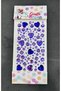 Giraffe Sticker 3d Stone For Purple Lovers Decal Sticker Phone And Bag Decoration - 3