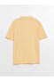 Lcw Kids Judge Collar Self Patterned Short Sleeve Boy's T-Shirt - 2