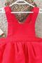 Red Polka Dot Girls' Tulle Dress and Bandana Set 1-10 Years Birthday Dress - 4