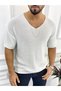 T-Shirt Knitted Knitwear T-Shirt Breathable Anti-Sweat Oversize Loose Fit Casual T-shirt