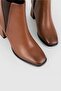 Women's Tan Genuine Leather Chelsea Boots & Booties, Size 35-41 - 4