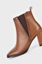 Women's Tan Genuine Leather Chelsea Boots & Booties, Size 35-41 - 6