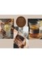 Heat Resistant Borosilicate Origami Shaped Cup with Wooden Detail | Coffee And Presentation Glass