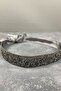 Anthracite Gray Bead Embroidered Stone Chain Evening Dress Waist Belt Waist Accessory – Belt - 2