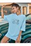 Women's Bike Printed Oversized t-shirt