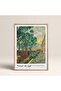 Framed Vincent Van Gogh Painting 30X40Cm 40X60Cm 50X70Cm Black and White Wooden Framed Vangogh014
