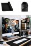 90Cmx40Cm Black Mause Pad Gaming Player Mouse Pad Anti-Slip Mousepad Long Keyboard Mouse Pads - 4