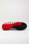 Unisex Astroturf Football Shoes with Socks Black Red - 7