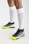Unisex Astroturf Football Shoes with Socks Yellow Black - 2