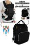 Mother Baby Care Bag + Reversible Baby Carrier Set of 2