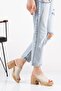 Platform Sole Thick Heel Orthopedic Women's Slippers - 3